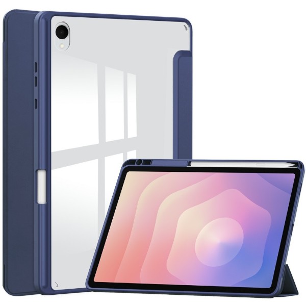 Фото - Чохол для планшета BeCover Soft Edge TPU з кріпленням for Samsung Galaxy Tab S11 (SM-X730/X736) 11" Deep Blue (715576)